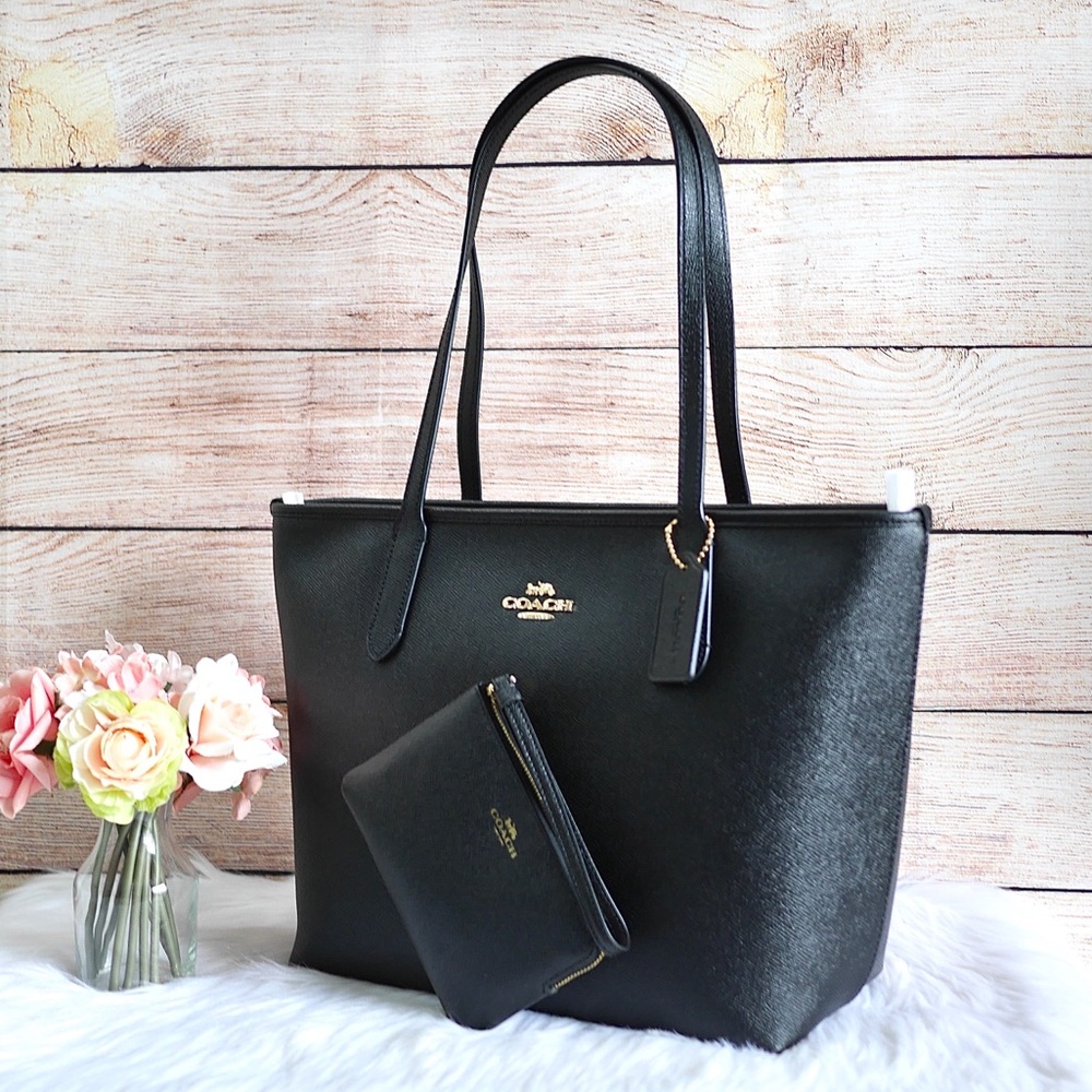 🍋Coach City ZIP Tote - Picture 3 of 8